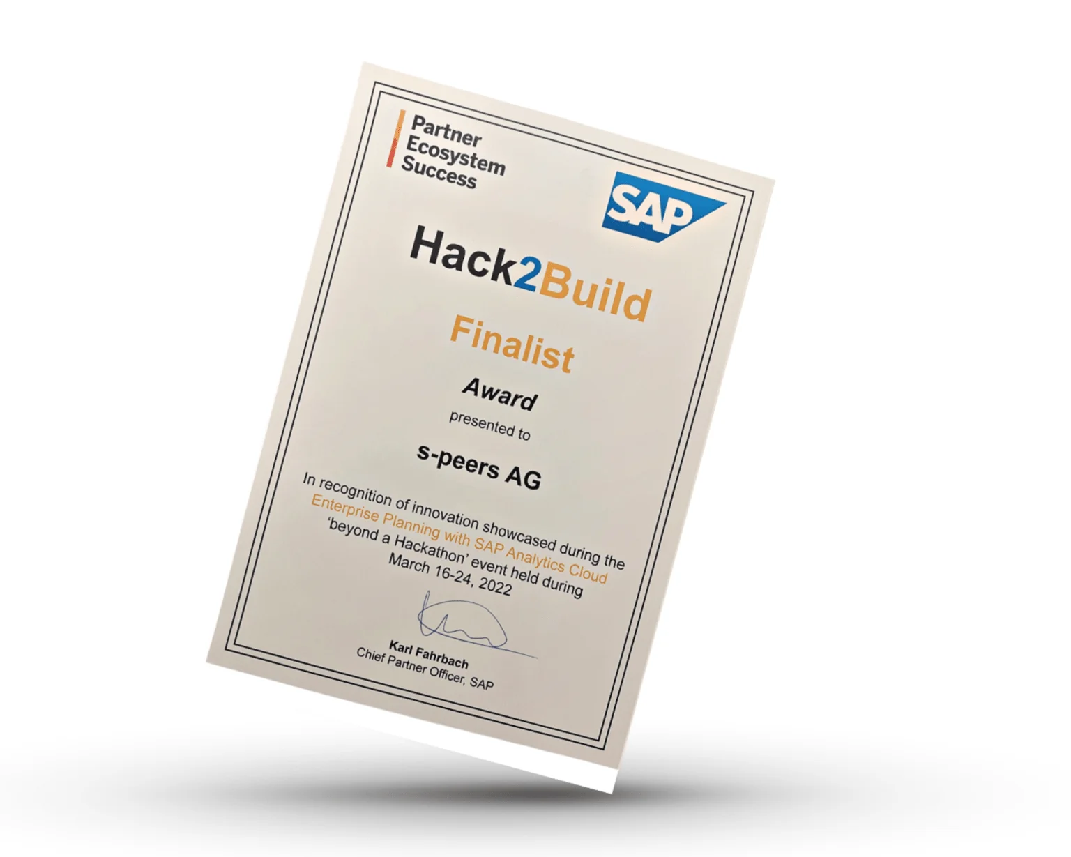 SAP Hackathon